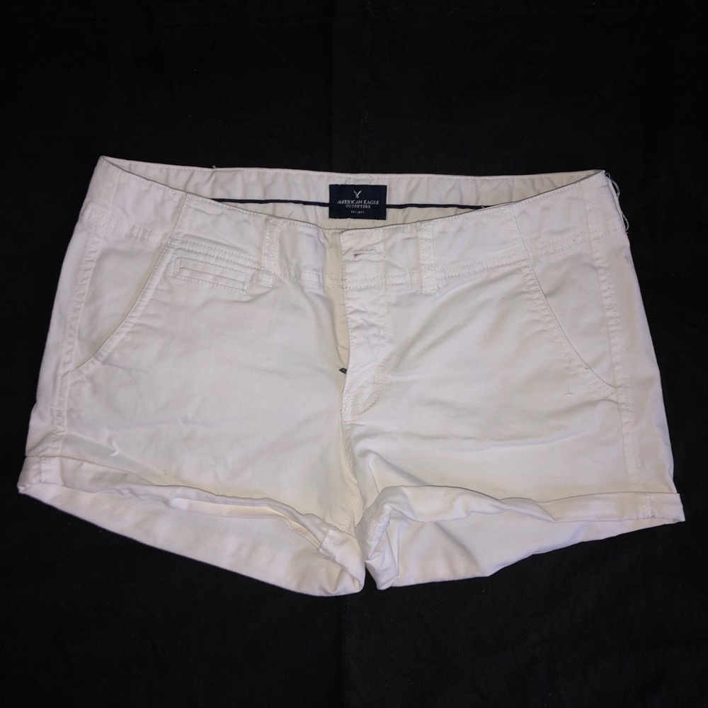 American Eagle White Shorts